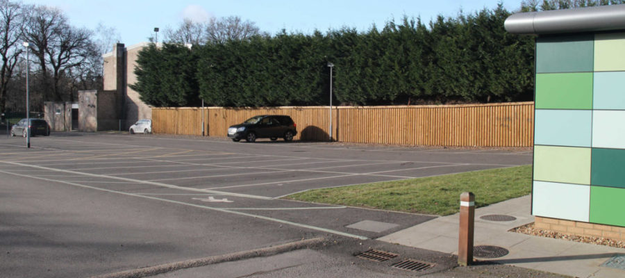 Car parking at the rear