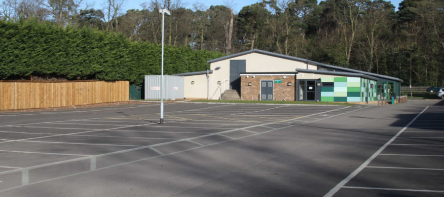Car parking at the rear
