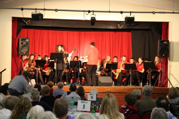 Gala night 14th Dec 2013. Redborne School Jazz Band perform.