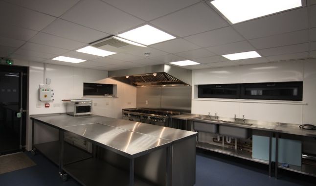 Fully Equipped Commercial Kitchen
