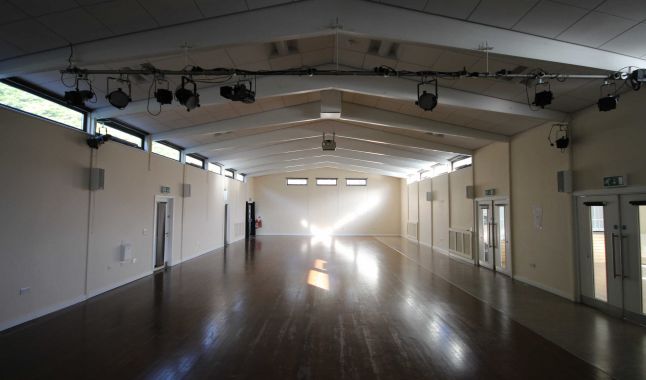 Spacious Main Hall from Stage
