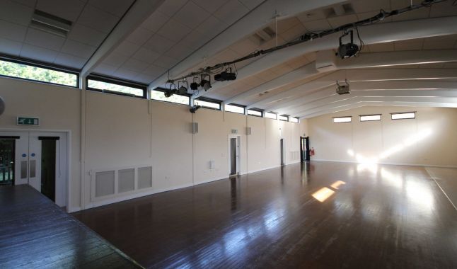 Spacious Main Hall from Stage