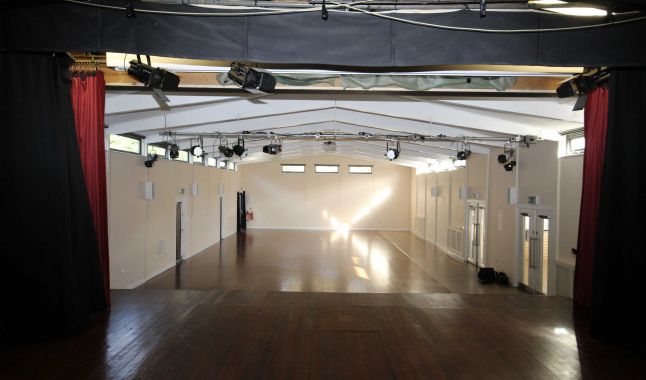 Back Stage Area Looking Out