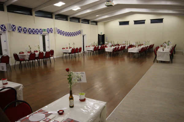 Ready for the new Parkside's first Burns Night