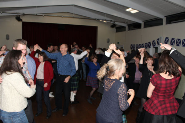 Burns night 24th Jan 2014. Ampthill is reeling.